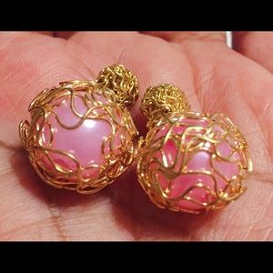Double Ball Earrings